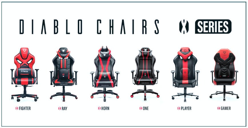 X series de Diablo sillas gaming